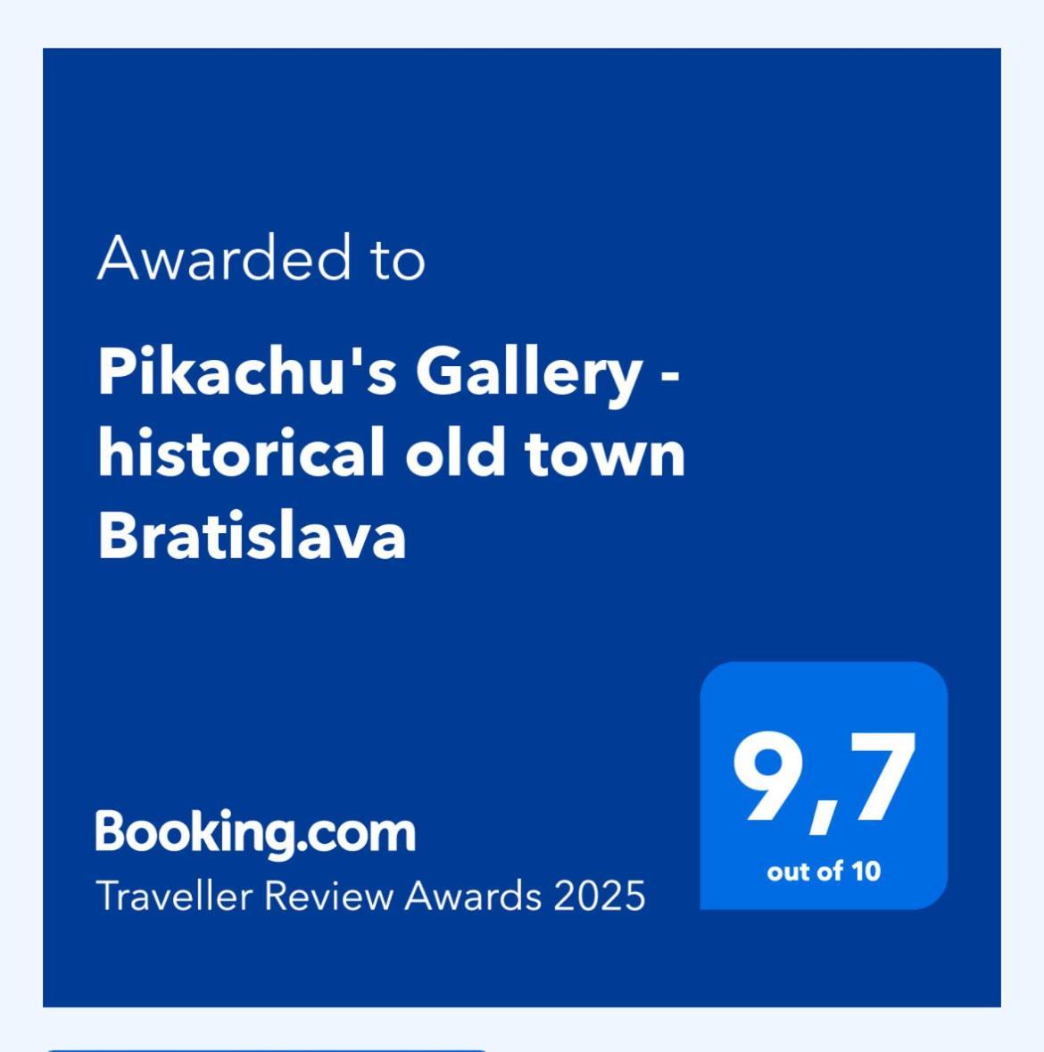 Pikachu'S Gallery - Historical Old Town Bratysława Zewnętrze zdjęcie